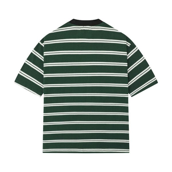 H0dec5fd8bc6e4470a79cb359f40d179b0.jpg_960x960q80.jpg Unisex Retro Striped Cotton T-Shirt
