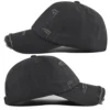 Solid Distressed Washed Baseball Cap