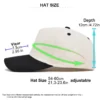 Two-Tone 5-Panel Mesh Trucker Cap
