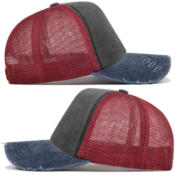 5-Panel Mesh Trucker Cap