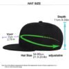 H423dc5981596483cafa5a79bbfb82ab6E.jpg_960x960q80.jpg Solid Flat-Brim Snapback Cap
