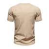 Men's Knit V-Neck Casual T-Shirt
