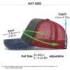 5-Panel Mesh Trucker Cap