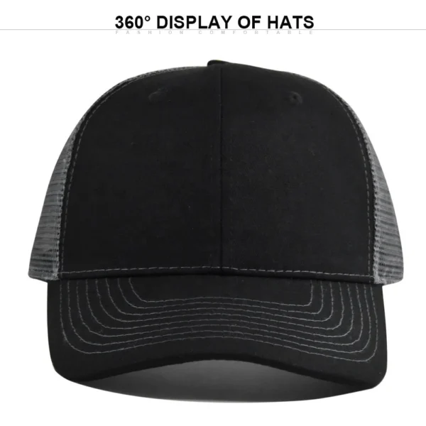 Structured Mesh-Back Baseball Cap