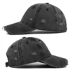 Distressed Washed 6-Panel Dad Cap