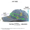 Vintage Distressed Denim Dad Cap