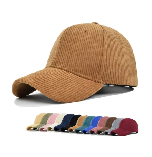 Vintage Corduroy Trucker Cap