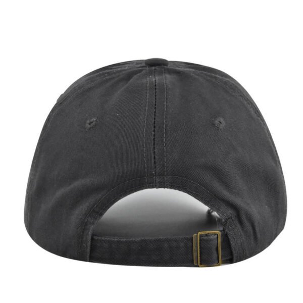 Solid Distressed Washed Baseball Cap