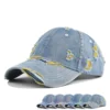 Vintage Distressed Denim Dad Cap