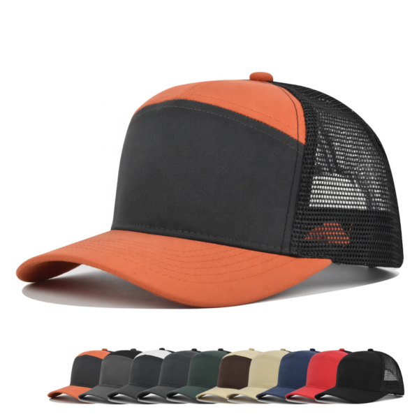 7-Panel Mesh Trucker Snapback