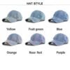 Vintage Distressed Denim Dad Cap