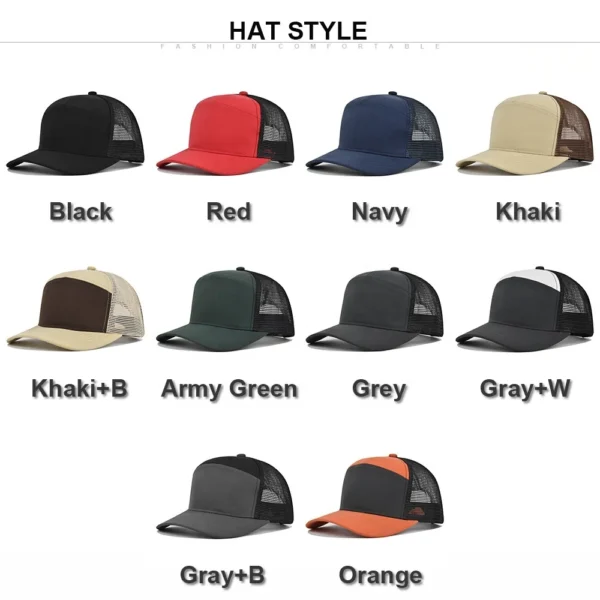 7-Panel Mesh Trucker Snapback