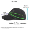 Solid Distressed Washed Baseball Cap