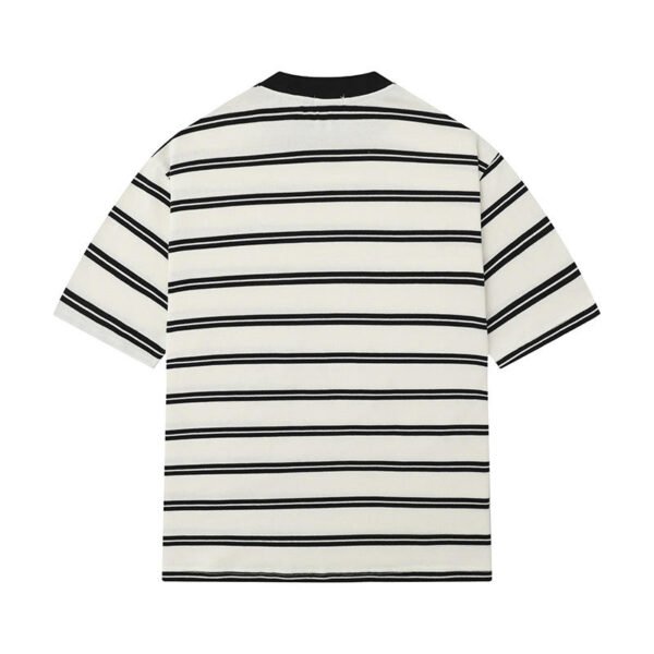 Had64ad54bbd7477bb1fb9af0ec7a426dQ.jpg_960x960q80.jpg Unisex Retro Striped Cotton T-Shirt