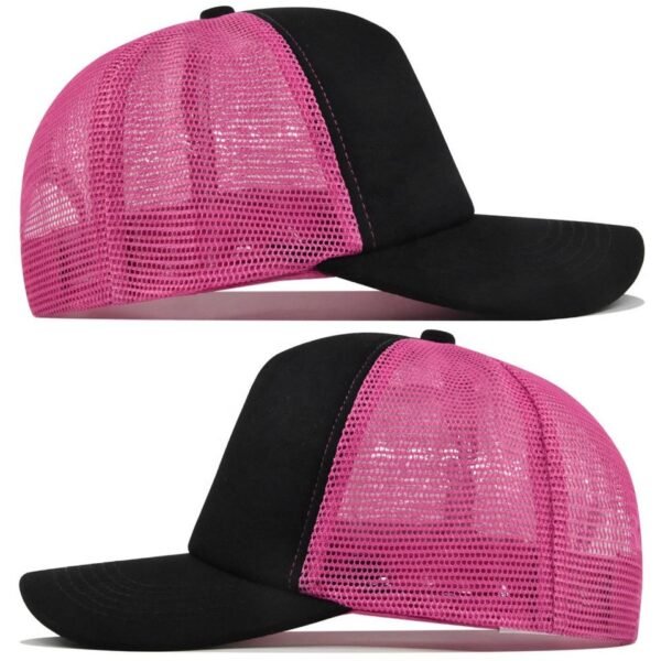 Soft-Crown 5-Panel Mesh Trucker Cap