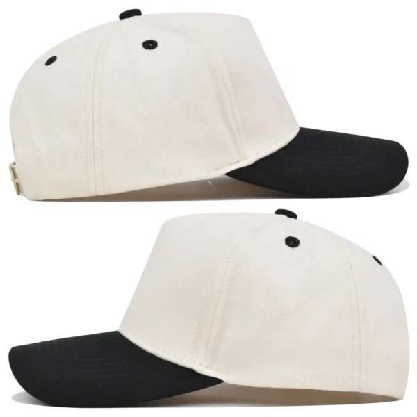 Two-Tone 5-Panel Mesh Trucker Cap