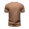Men's Knit V-Neck Casual T-Shirt