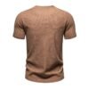 Men's Knit V-Neck Casual T-Shirt