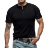 Hbd15f2ca4a674827a5a1f523fbeb74bdd.webp Men's Solid Crew Neck Casual T-Shirt