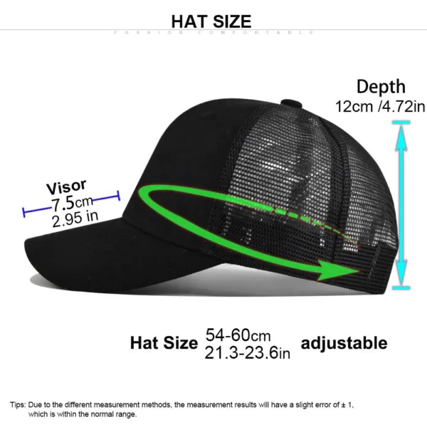 Structured Mesh-Back Baseball Cap