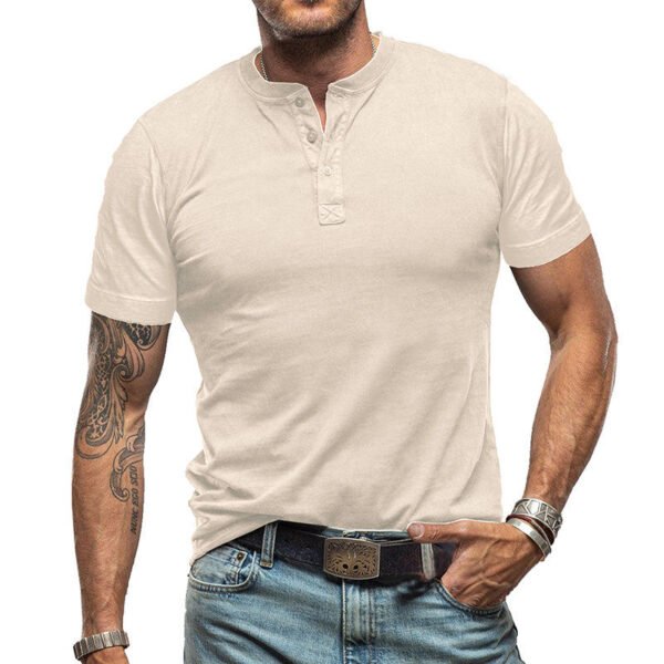 Hd5ad9d2650ae44e19d27baa21ffe4658t.jpg_960x960q80.jpg Men's Solid Crew Neck Casual T-Shirt