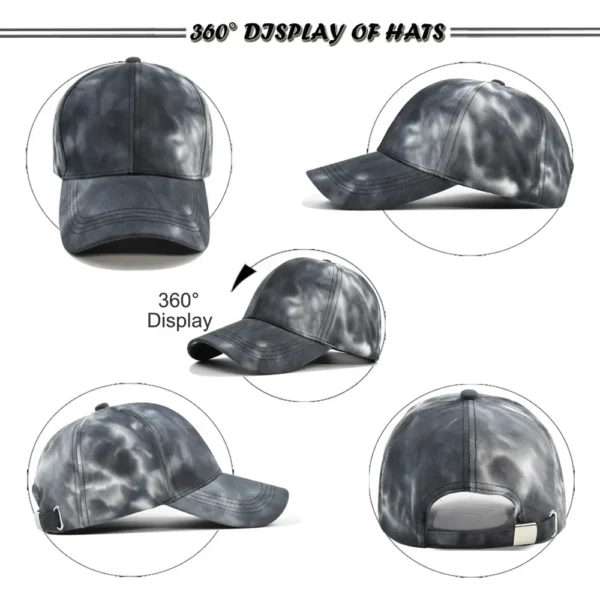 Vintage Tie-Dye Baseball Cap