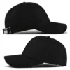 Solid Cotton 6-Panel Baseball Cap