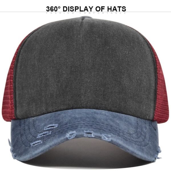 5-Panel Mesh Trucker Cap