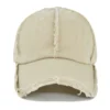 Vintage Frayed-Edge Baseball Cap